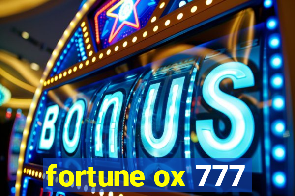 fortune ox 777